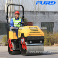 1ton hydraulic ride on vibratory road roller
